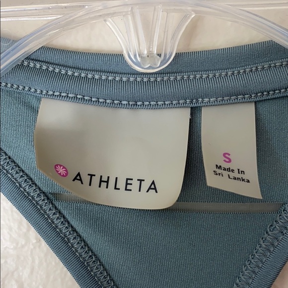 Perfect condition soft blue Athleta racerback - Picture 4 of 5